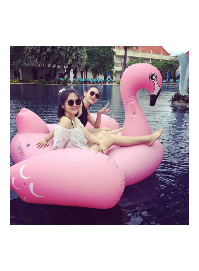 Inflatable Flamingo Pool Float  - Image 3