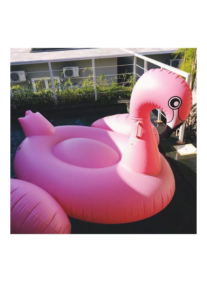 Inflatable Flamingo Pool Float  - Image 4