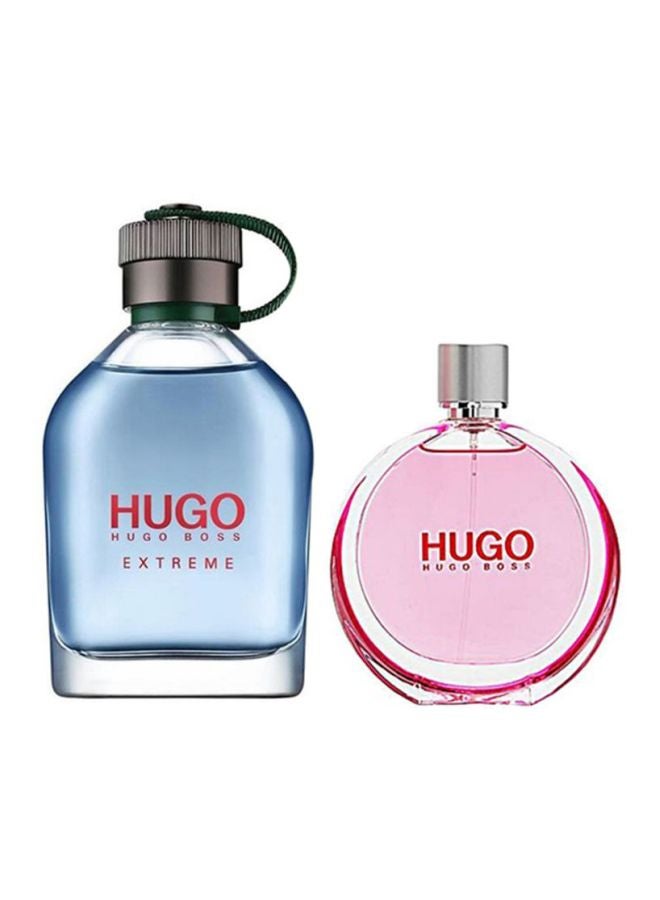 هوغو بوس إكستريم Extreme Men EDP 100, Extreme Women EDP 75ملليلتر  - Image 1