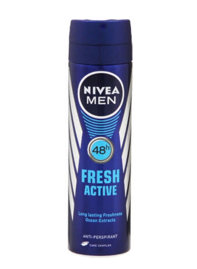 Nivea Fresh Active Antiperspirant Body Mist 150ml - Image 1