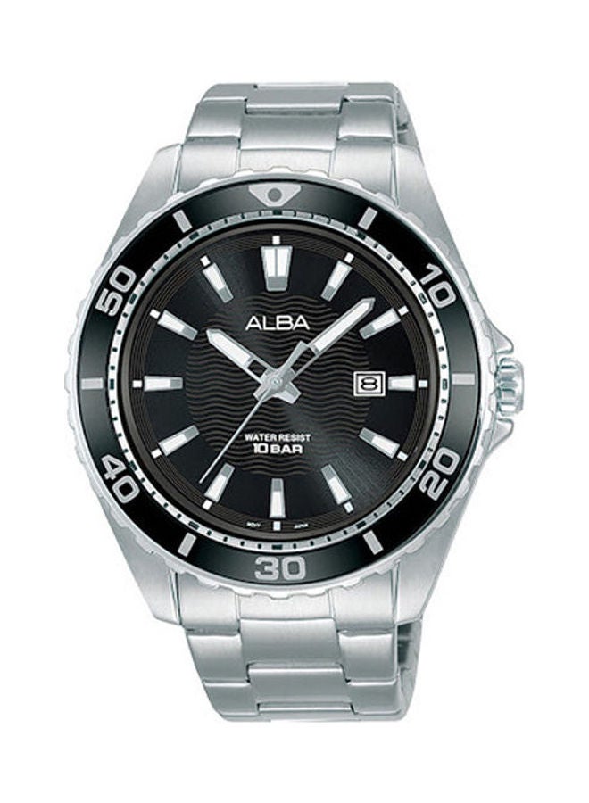 Alba men Watch Band 100M Water Resistant Stainless Steel Analog Ag8L29X1