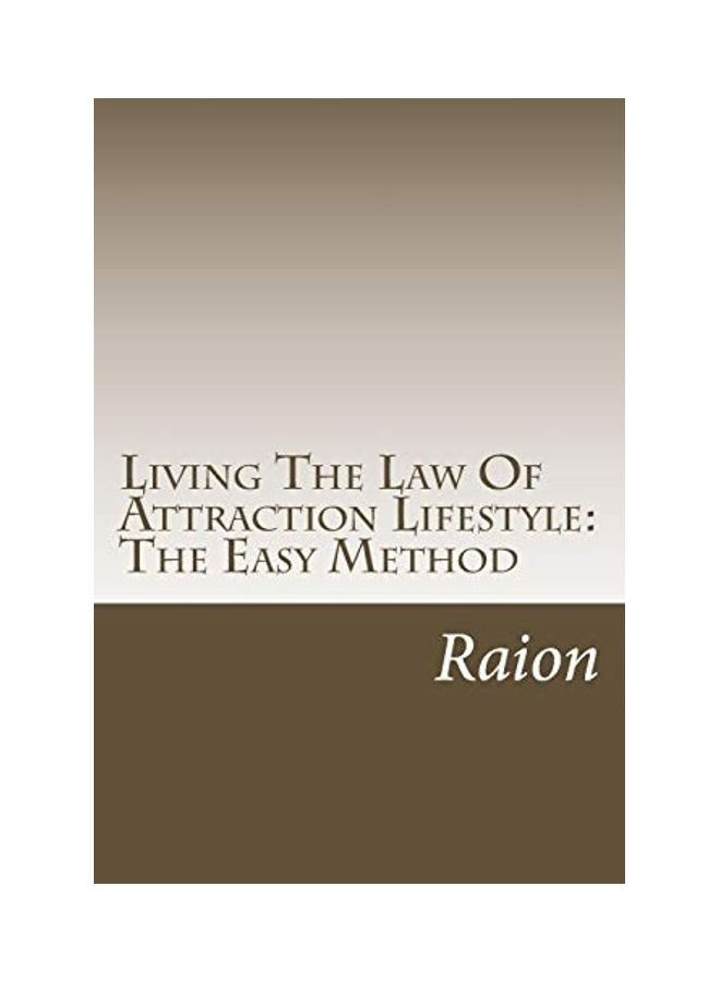 Living The Law Of Attraction Lifestyle paperback english