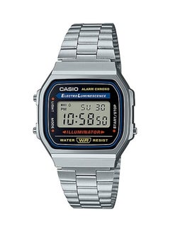 Vintage Stainless Steel Digital Watch A168WA-1WDF