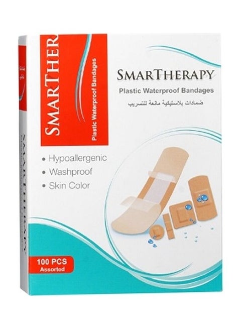 100-Piece Plastic Waterproof Bandage