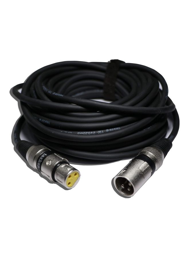 tasker XLR Male 3 Pin To Female Cable