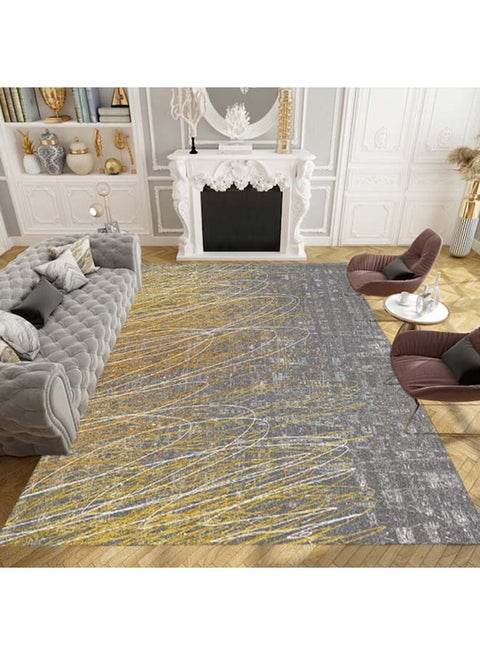 Modern Persian Style Print Floor Rug Multicolour 80x180cm