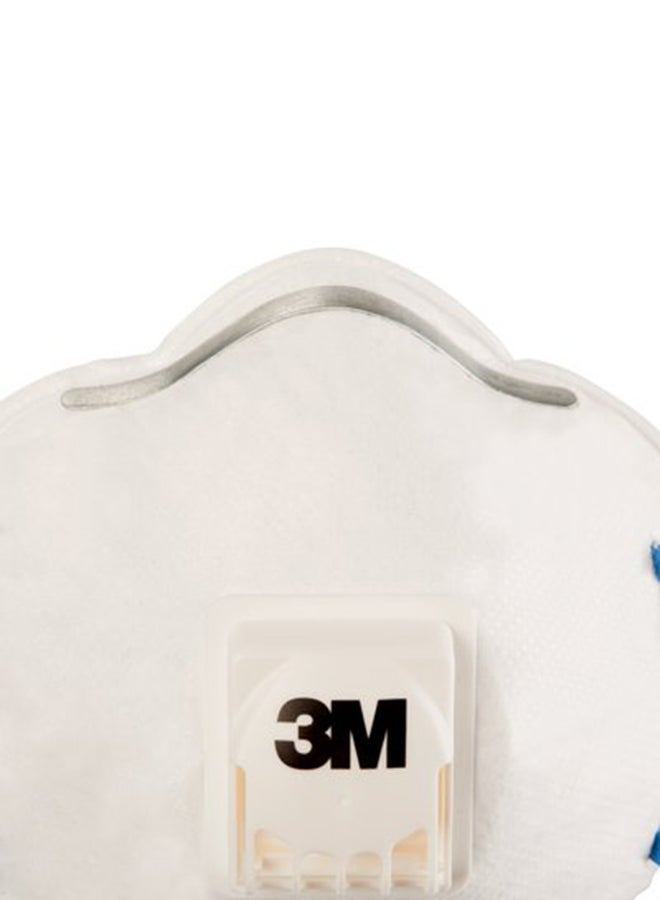 3M - 8822 Disposable FFP2 Face Mask With Cool Flow Valve White - Image 1