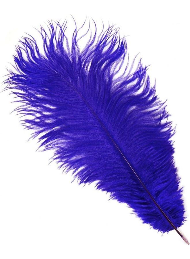 Ostrich Feather Dark Purple 50cm - Image 1