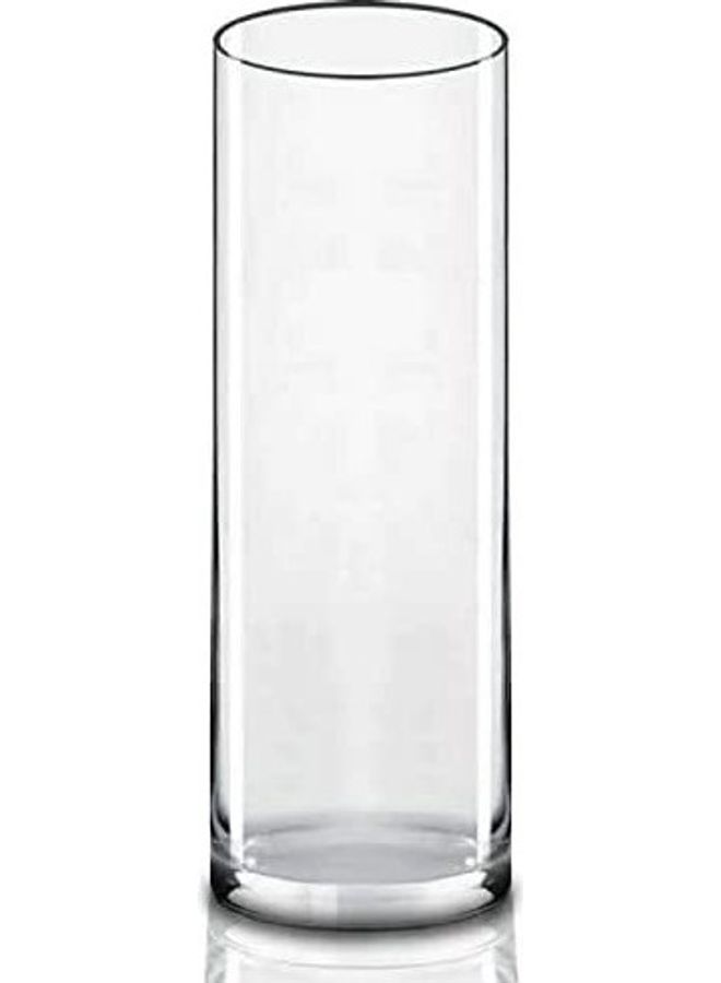 أسطوانة من الزجاج شفاف 10 x 30سم  - Image 1