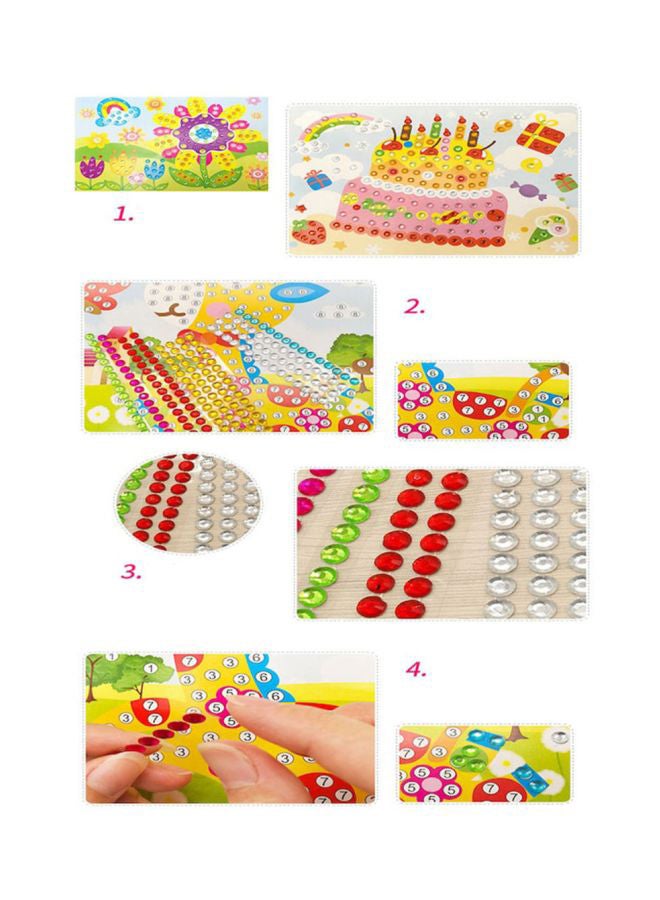 بيوينتي لعبة تصميم الرسومات الكرتونية يمكنك صنعها بنفسك مكونة من 5 قطع 18.5x25.5سم - Image 2