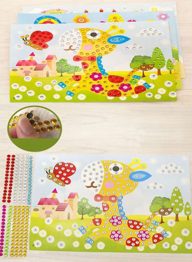 بيوينتي لعبة تصميم الرسومات الكرتونية يمكنك صنعها بنفسك مكونة من 5 قطع 18.5x25.5سم - Image 4