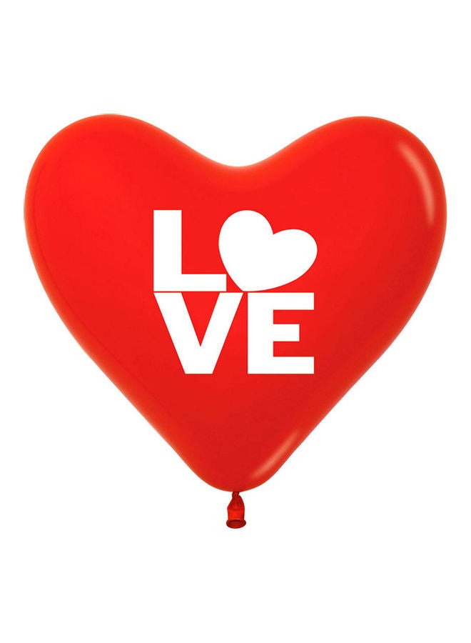 Sempertex 12-Piece Heart Shape Balloons 