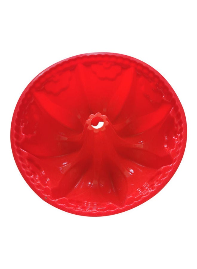 Silicone Cake Mould Red 22 x 22cm - Image 3
