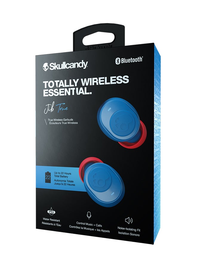 Jib True Wireless In-Ear Earbuds With Charging Case 92 92 Blue