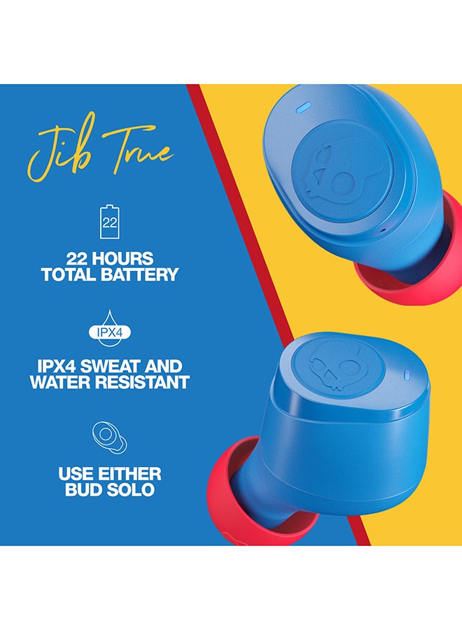 Jib True Wireless In-Ear Earbuds With Charging Case 92 92 Blue