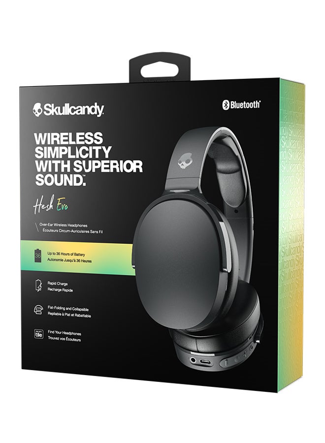 Skullcandy - Hesh Evo Over-Ear Bluetooth Wireless Headphones True Black - Image 1