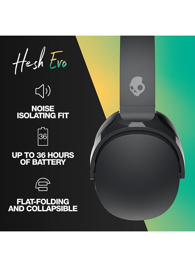 Skullcandy - Hesh Evo Over-Ear Bluetooth Wireless Headphones True Black - Image 1