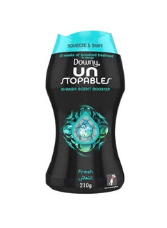 Downy Unstoppables In-Wash Freshness And Scent Booster Beads, Fresh Scent, 210g  - Image 1
