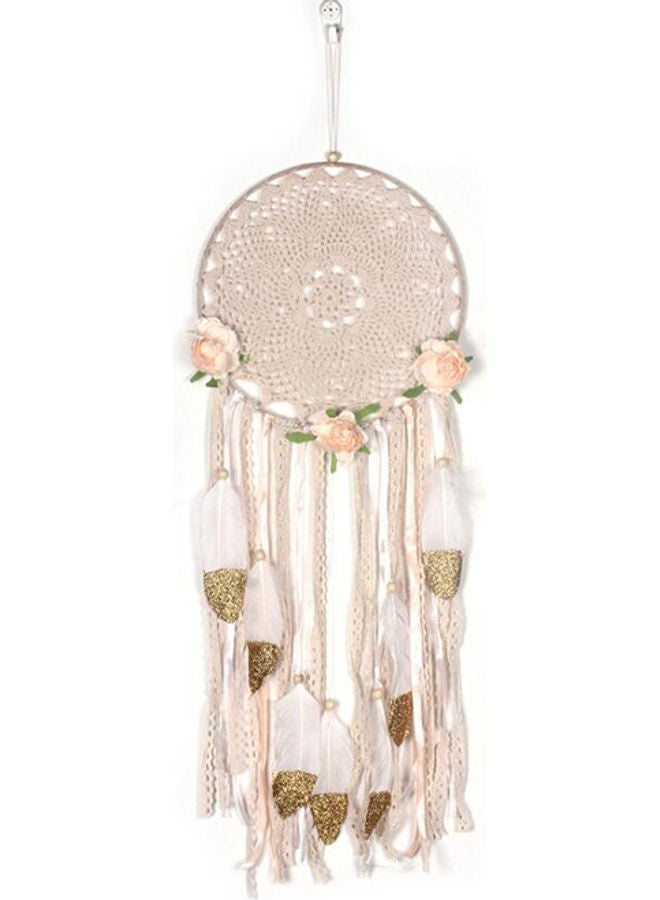 Handmade Dream Catcher Beige  - Image 1