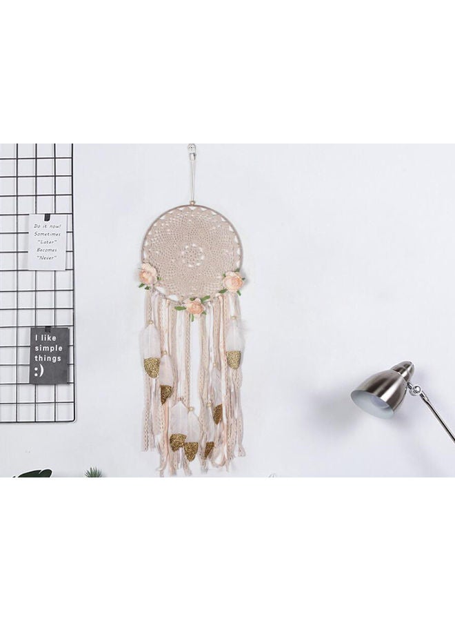 Handmade Dream Catcher Beige  - Image 2