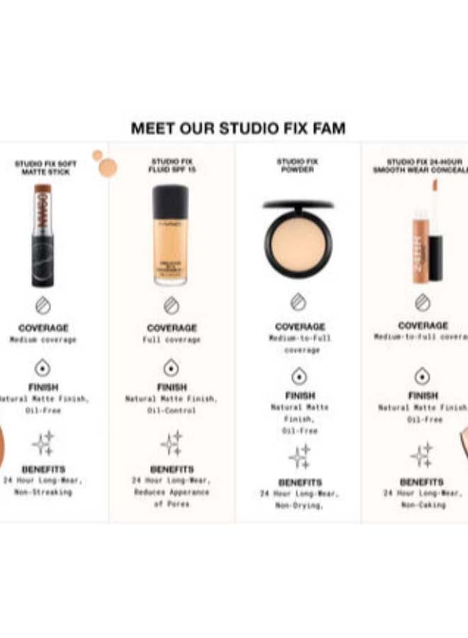 ماك خافي عيوب البشرة ستوديو فيكس لاستعمال سلس يدوم 24 ساعة NW35 - Image 5