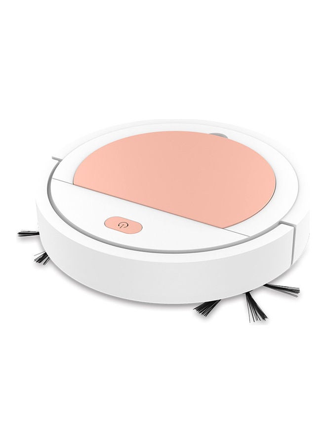 Mini Intelligent Robot Vacuum Dry Wet Sweeper White/Pink - Image 1
