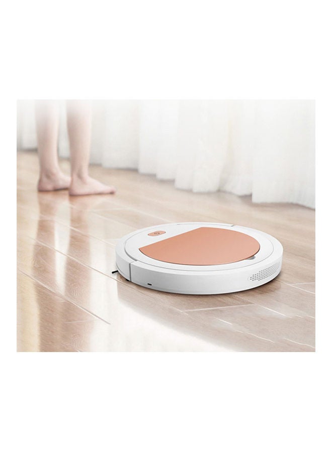 Mini Intelligent Robot Vacuum Dry Wet Sweeper White/Pink - Image 4