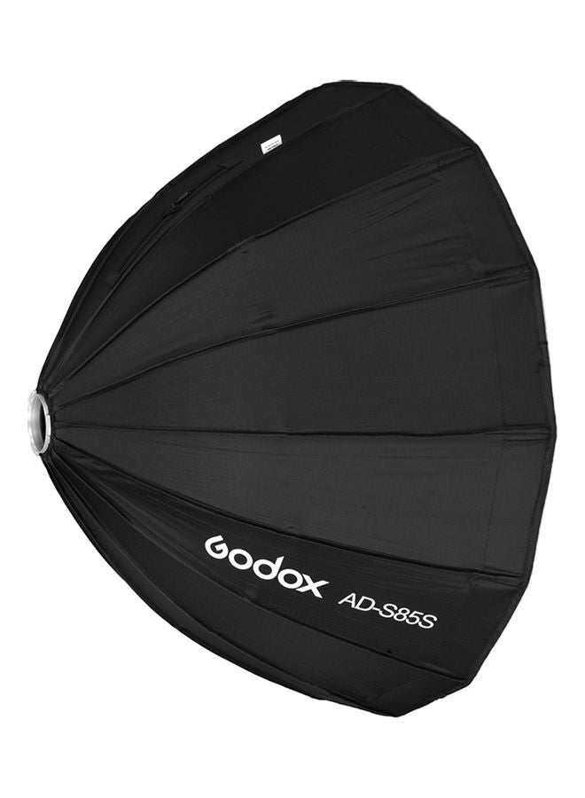 Godox AD-S85S Portable Deep Parabolic Softbox Umbrella Black  - Image 3