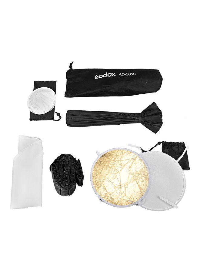 Godox AD-S85S Portable Deep Parabolic Softbox Umbrella Black  - Image 4