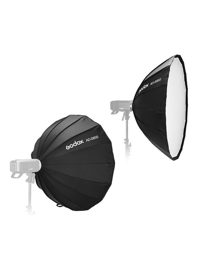 Godox AD-S85S Portable Deep Parabolic Softbox Umbrella Black  - Image 5