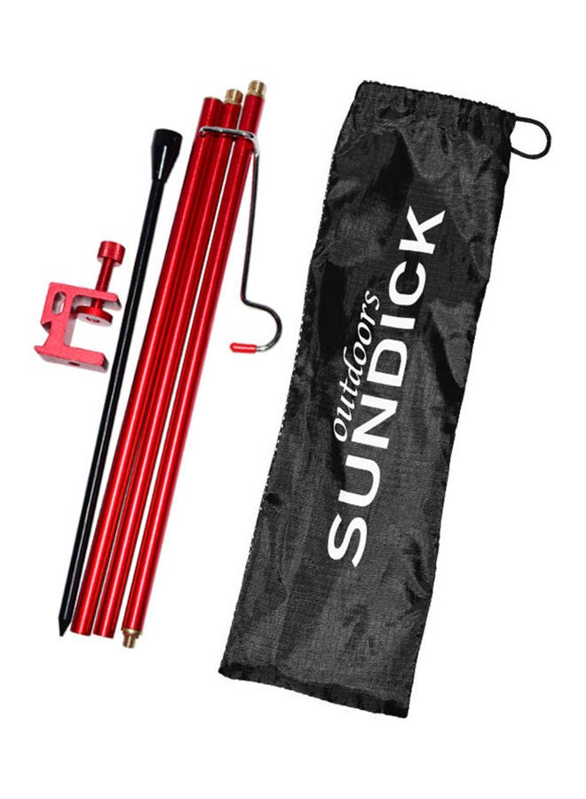 صنديك حامل ثلاثي القوائم مزود بمصباح فانوس قابل للفصل للتخييم 35.5 x 2 x 10.5سم - Image 1