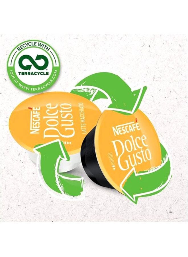 كبسولات لاتيه ماكياتو لماكينة دولتشي غوستو 183.2جرام