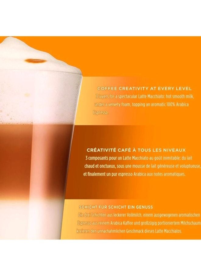 كبسولات لاتيه ماكياتو لماكينة دولتشي غوستو 183.2جرام