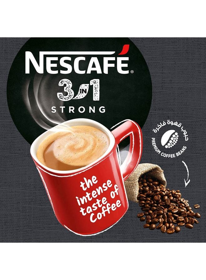 نسكافيه قهوة سريعة الذوبان قوية 3 في 1 من 30 عبوة 600جرام - Image 2