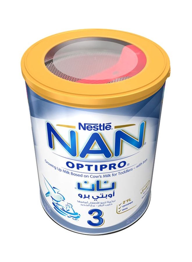 Nestlé Optipro 3 Growing Up Milk From 1 To 3 Years, With 2’FL And BL Probiotic 800grams