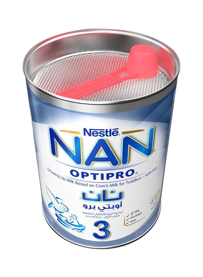 Nestlé Optipro 3 Growing Up Milk From 1 To 3 Years, With 2’FL And BL Probiotic 800grams