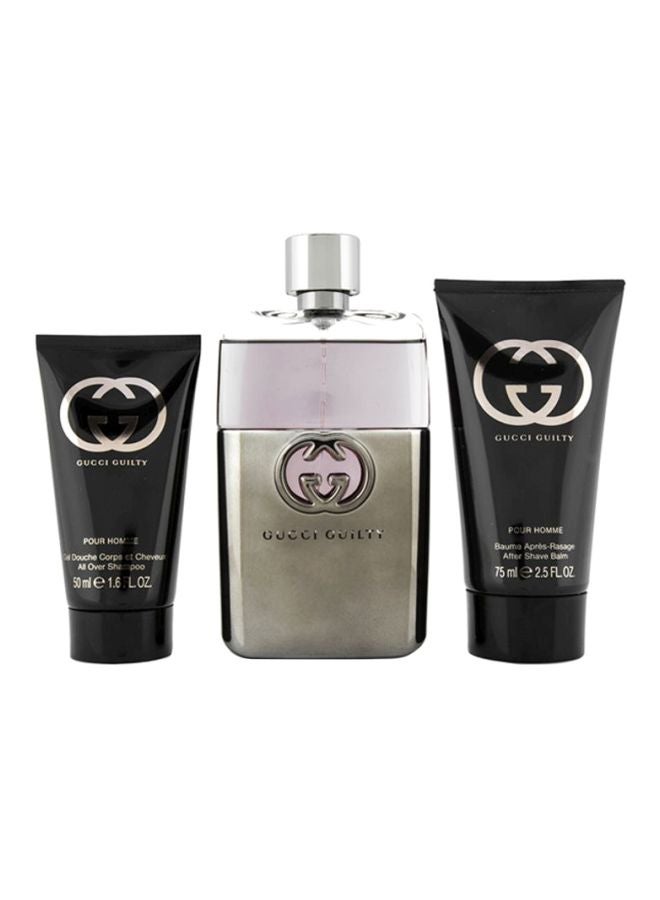 GUCCI - Guilty Gift Set Guilty EDT (90), After Shave (75), Shower Gel (50)ml - Image 1