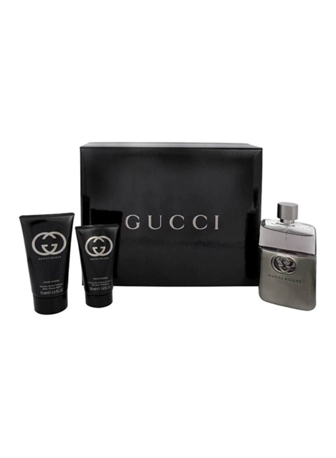 GUCCI - Guilty Gift Set Guilty EDT (90), After Shave (75), Shower Gel (50)ml - Image 1