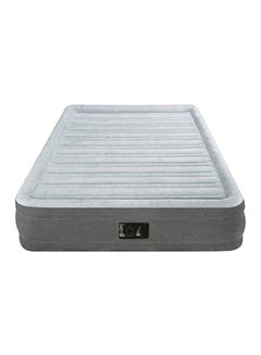 INTEX Dura Beam Plush Mid Rise Air Bed Mattress Grey 13inch  - Image 2