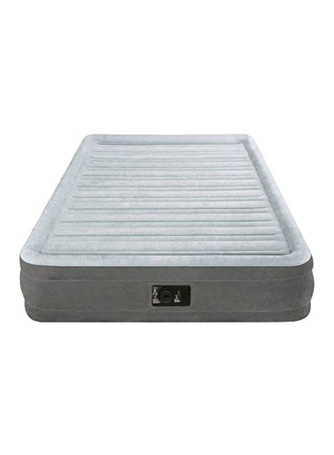 INTEX Dura Beam Plush Mid Rise Air Bed Mattress Grey 13inch  - Image 2
