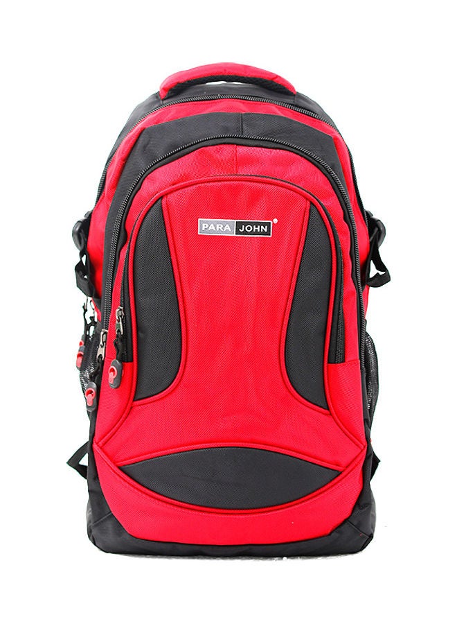 PARAJOHN Lightweight Large Capacity Backpack 18inch Red/Black  - Image 1