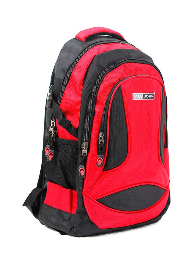 PARAJOHN Lightweight Large Capacity Backpack 18inch Red/Black  - Image 2