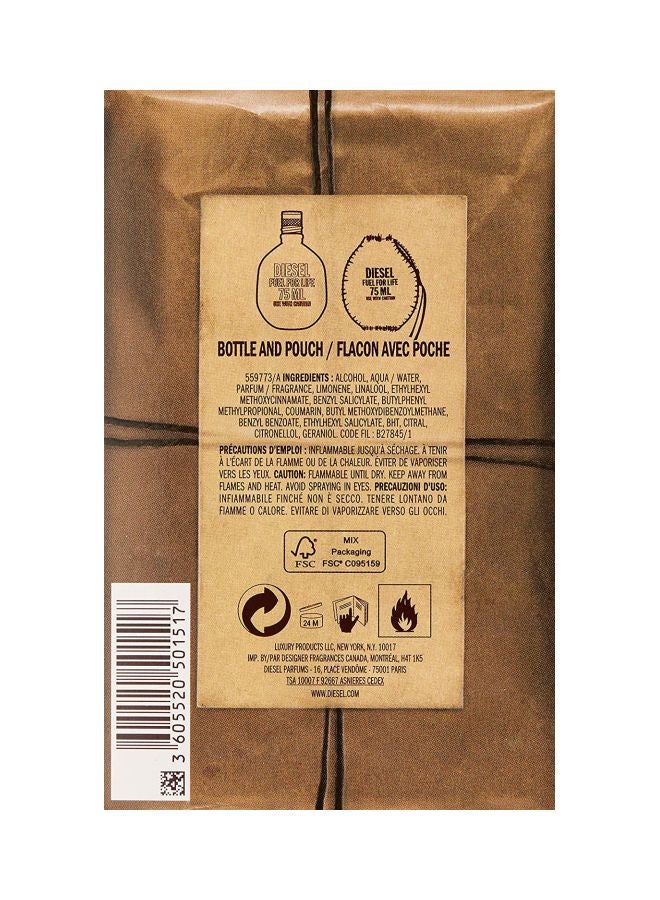 ديزل ماء تواليت فول فور لايف 75ملليلتر - Image 4