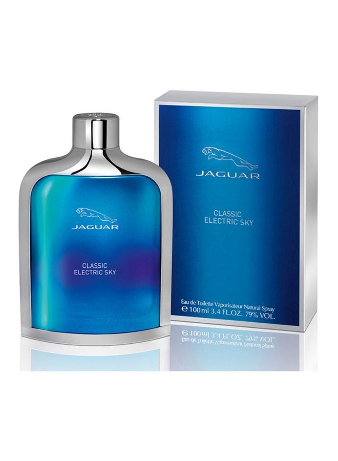 جاكوار مجموعة عطر كلاسيك إليكتريك سكاي EDT من قطعتين 100ملليلتر  - Image 2