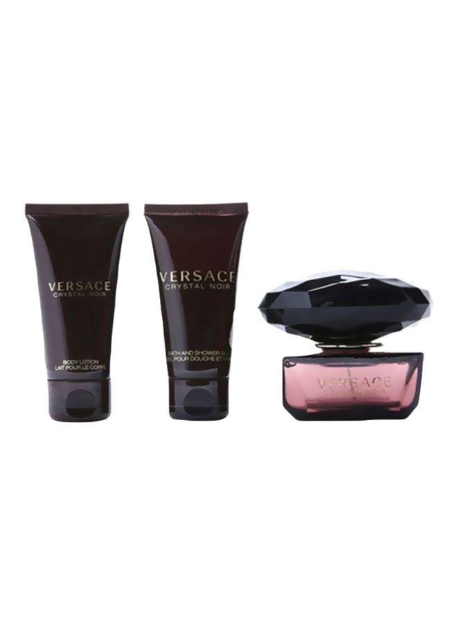 مجموعة هدايا "كريستال نوير" EDT 50ml, Body Lotion 50ml and Shower Gel 50ml