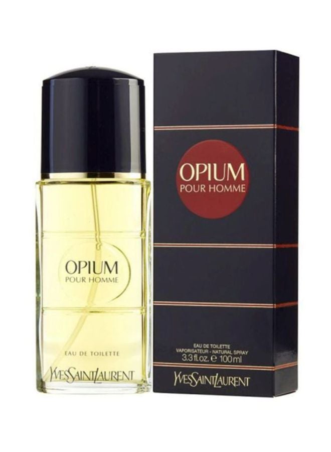 Yves Saint Laurent Opium Pour Homme For Men  Eau de Toilette 100ml - Image 2