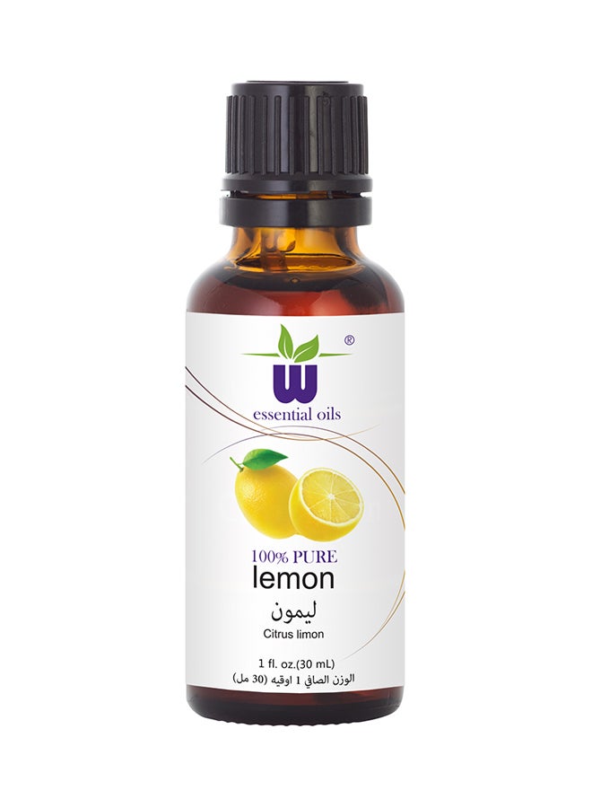 W - Lemon Essential Oil Clear 30ml - Image 1