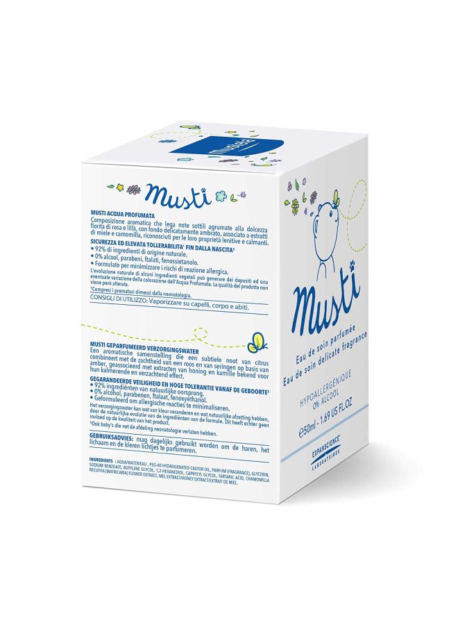 Mustela - Musti Soin EDSP 50ml - Image 1