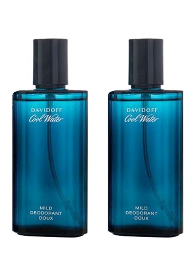 Davidoff - Pack Of 2 Cool Water EDT 75x2ml - Image 1