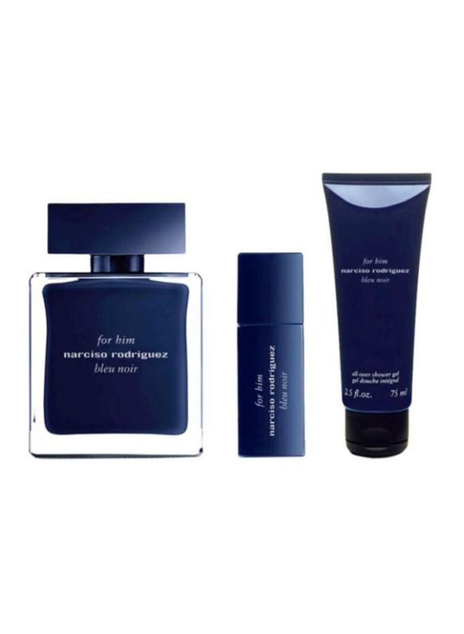 نارسيسو رودريغز مجموعة عطور بلو نوير مناسبة كهدية Eau De Toilette 100, Travel Size Eau De Toilette 10, All Over Shower Gel 75ملليلتر - Image 1